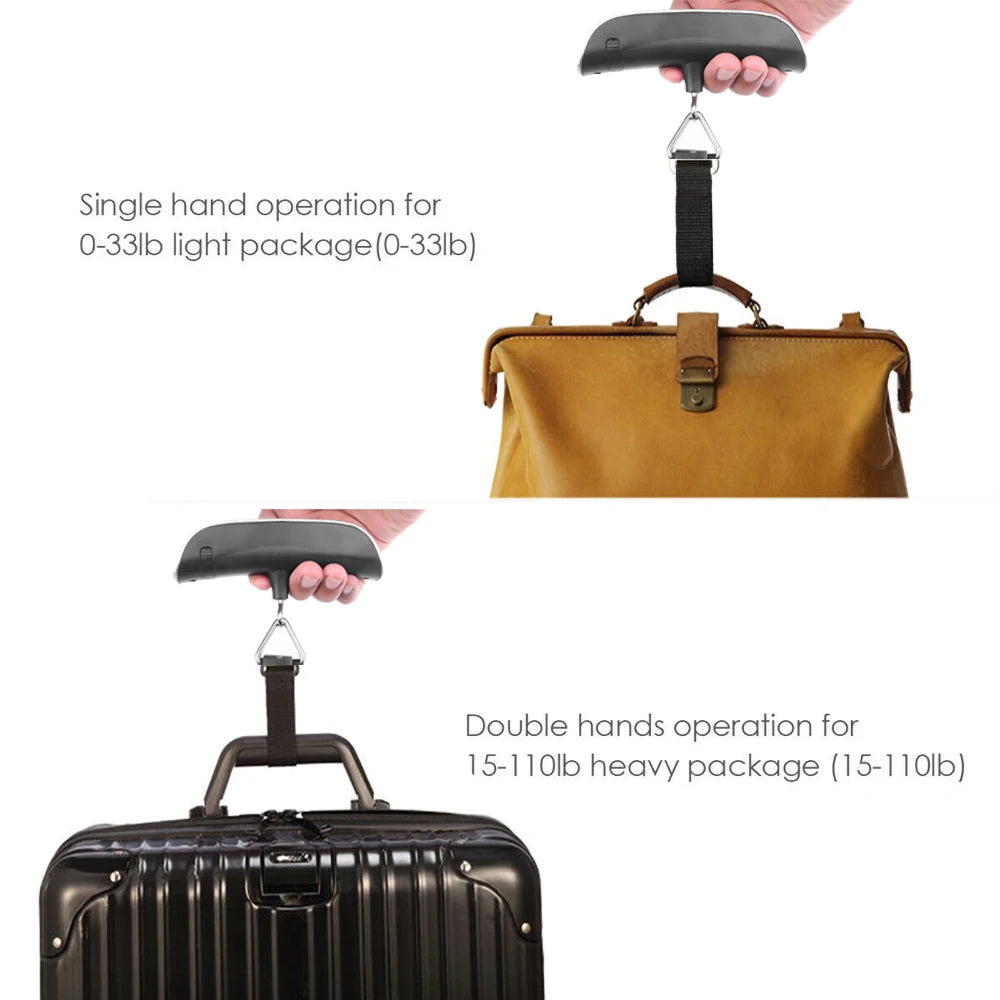 Portable LCD Digital Suitcase Scale with Backlight