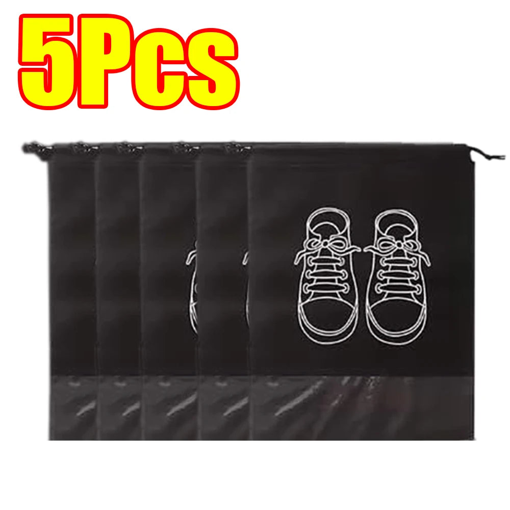 Waterproof Travel Shoe Organizer Bags with Clear Window