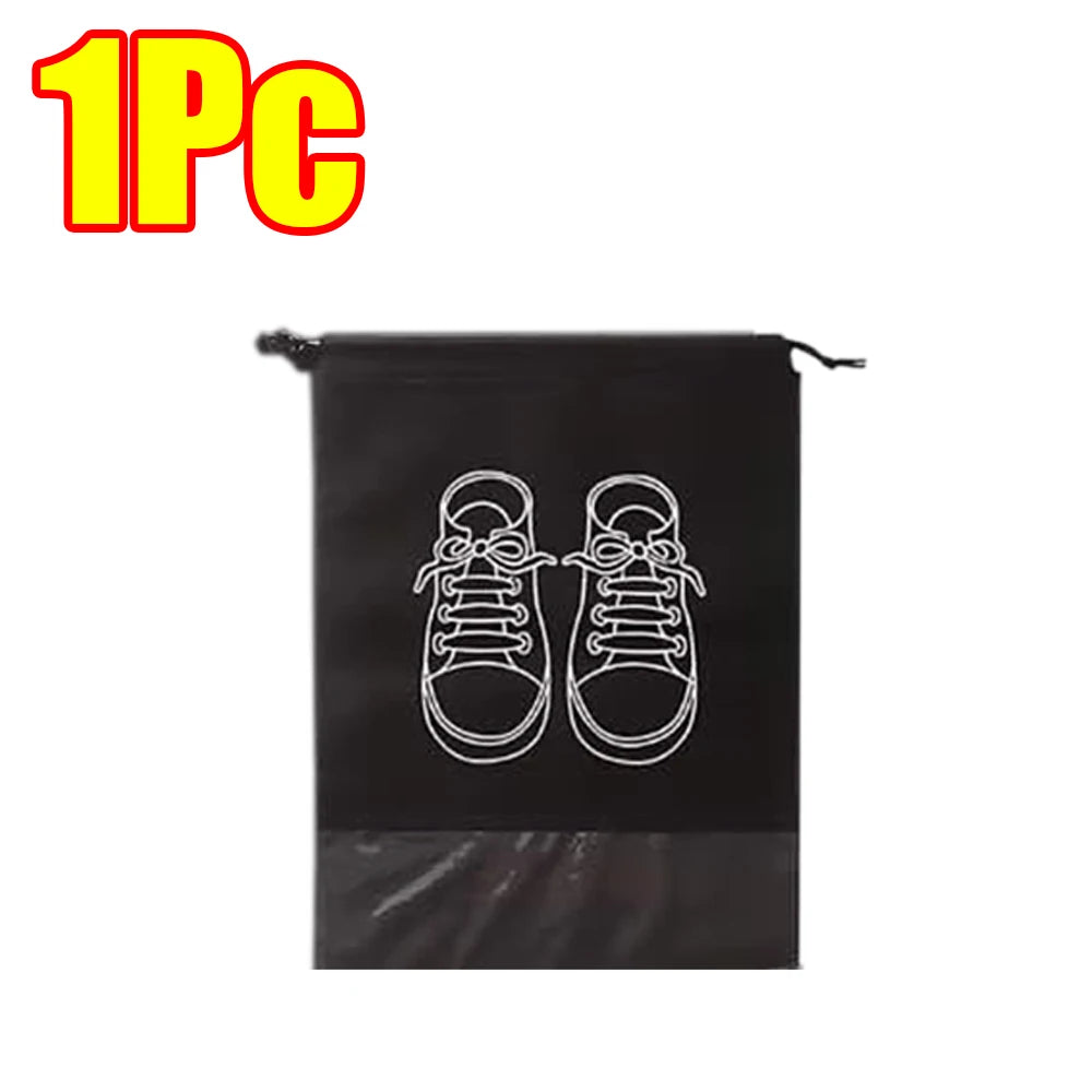 Waterproof Travel Shoe Organizer Bags with Clear Window