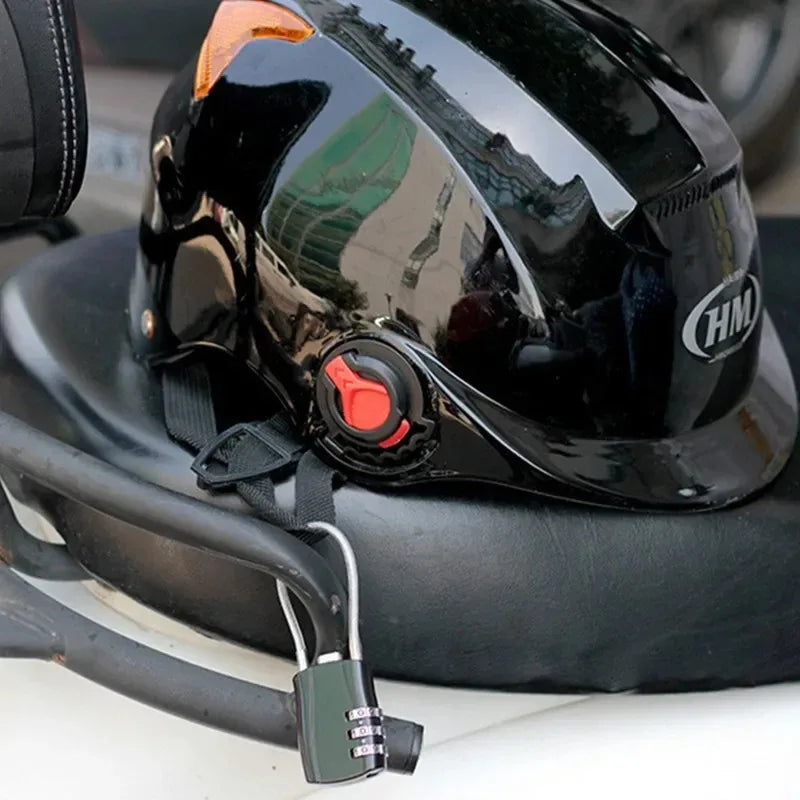 Anti-Theft Heavy-Duty Cable Combination Luggage Lock