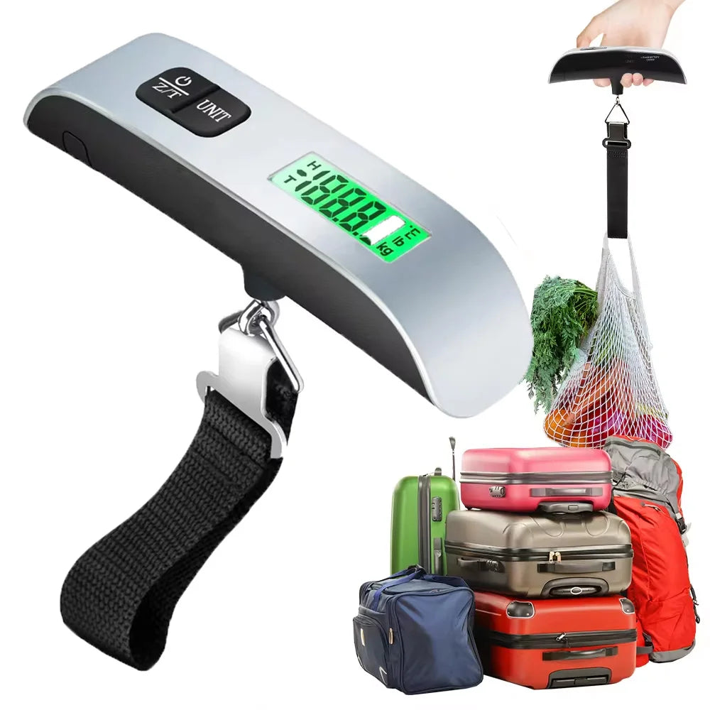 Portable LCD Digital Suitcase Scale with Backlight