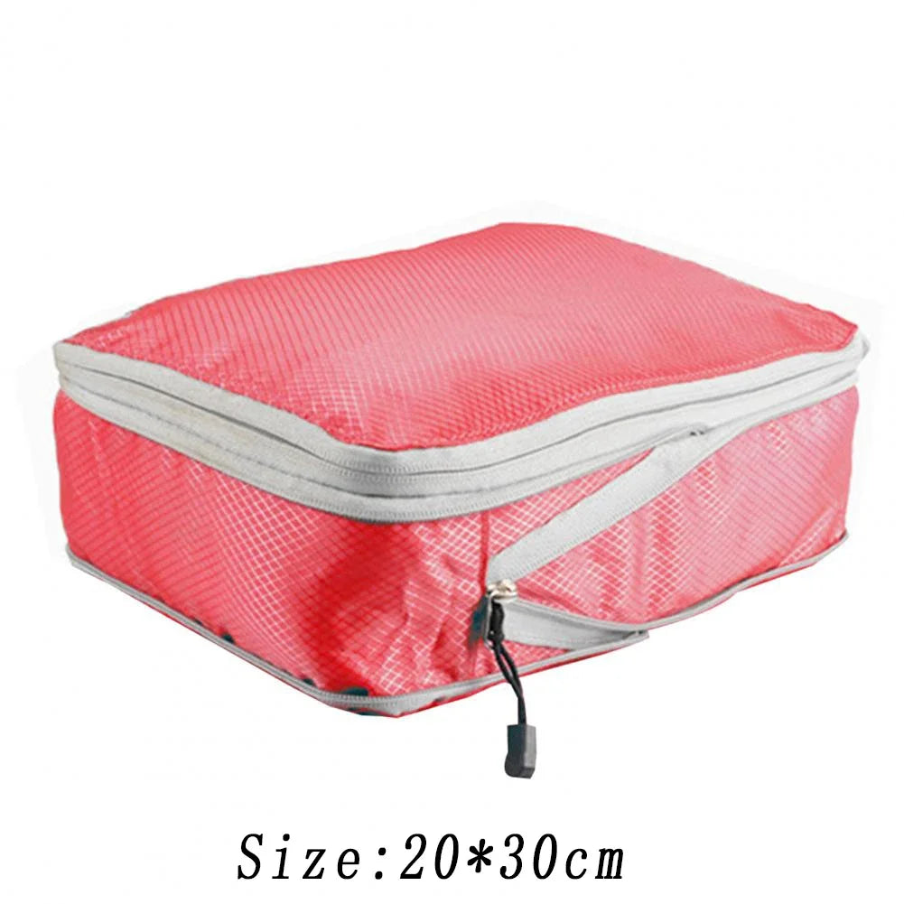 Ultra-Lightweight Compression Travel Cubes for Suitcases
