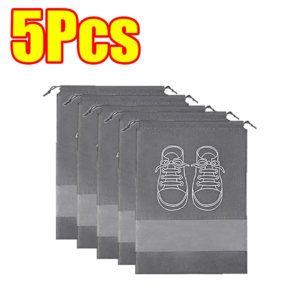 Waterproof Travel Shoe Organizer Bags with Clear Window