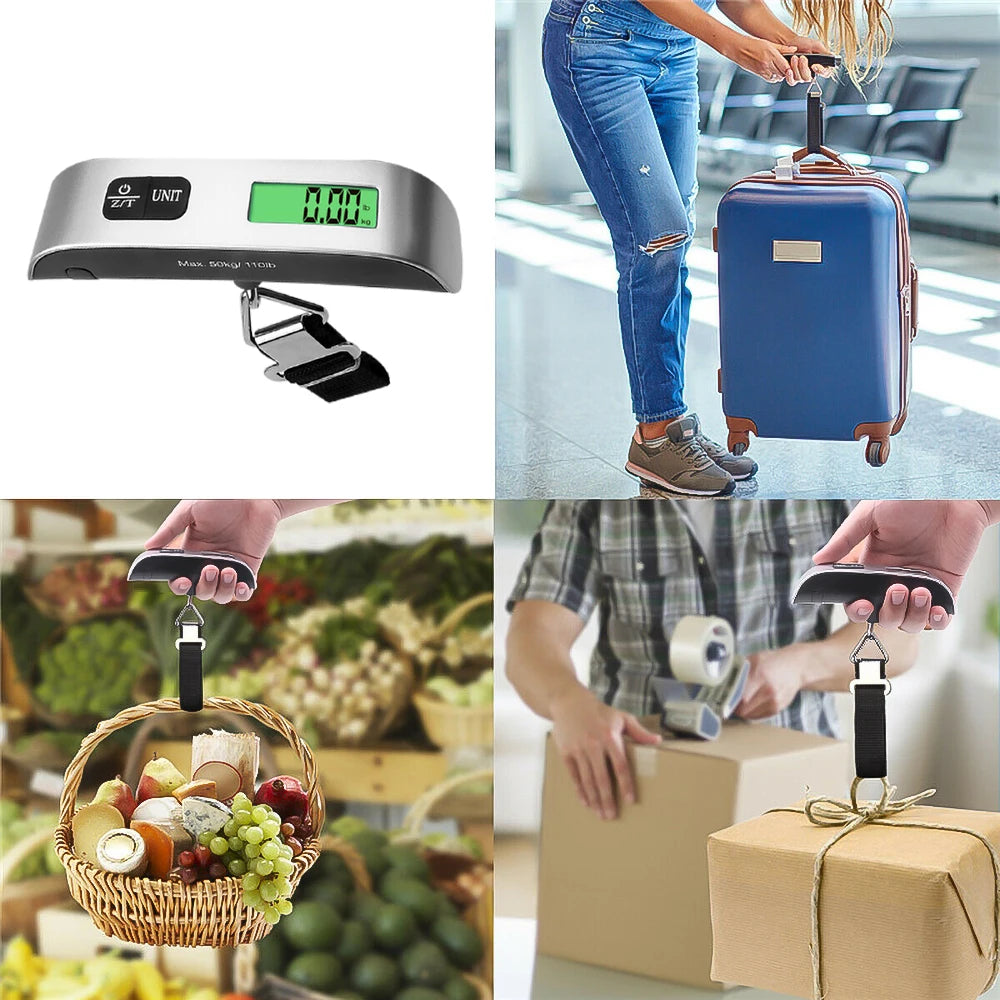 Portable LCD Digital Suitcase Scale with Backlight